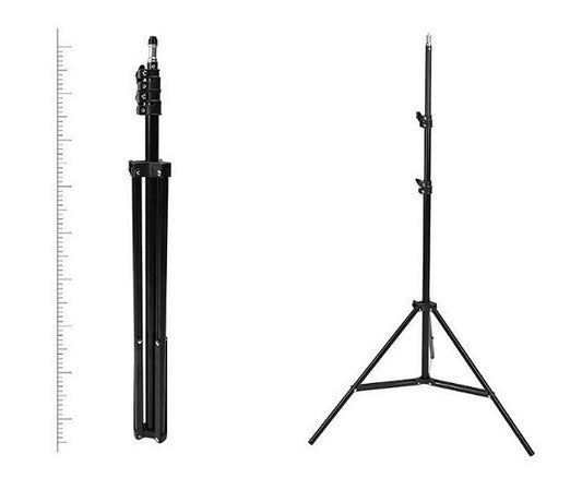 Universal Aluminum Tripod Stand – Portable & Flexible | Compatible with iPhone, Ring Light & Cameras