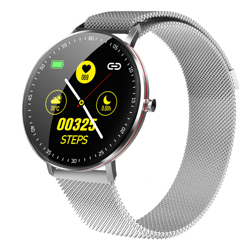 Full Touch Smart Bracelet – Fitness Tracker & Health Monitor