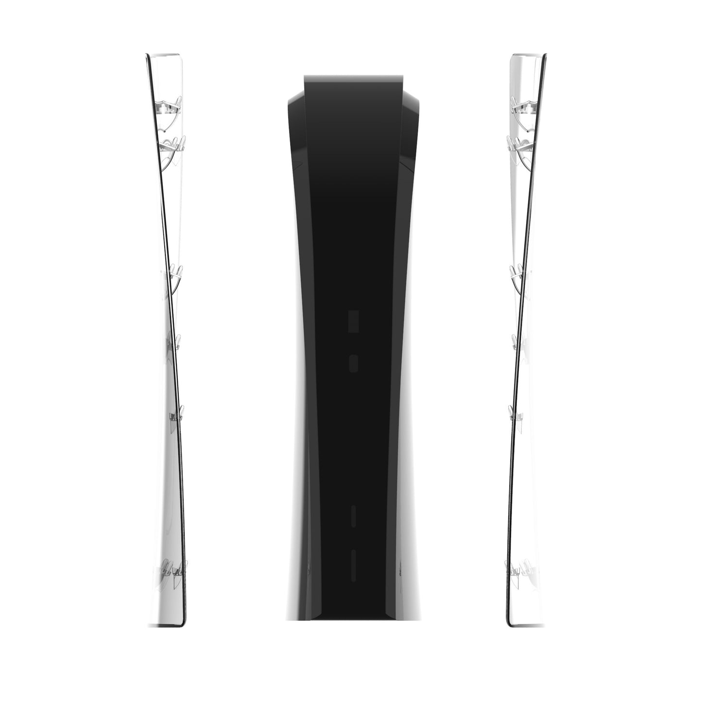 Transparent Hard Shell Case Cover for PS5 DE