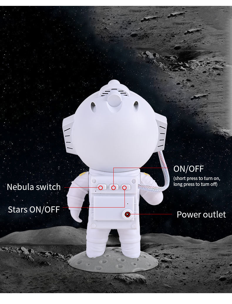 Astronaut Galaxy Star Projector – Starry Sky Night Light