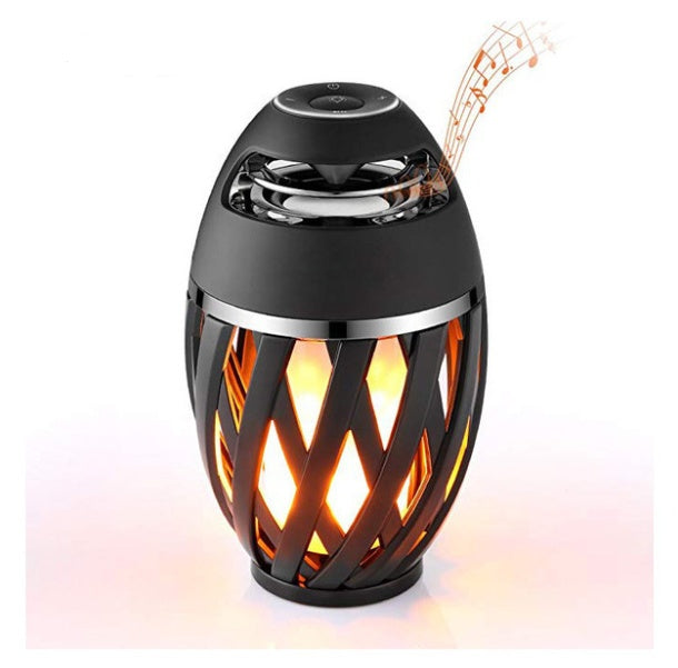 Flame Bluetooth Speaker – Stylish Home Décor & Sound