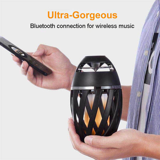 Flame Bluetooth Speaker – Stylish Home Décor & Sound