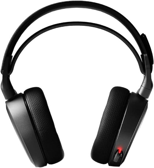 SteelSeries Arctis 9 Dual Wireless Gaming Headset – Lossless 2.4 GHz Wireless + Bluetooth – 20+ Hour Battery Life – For PC, PS5, PS4, Bluetooth,Black