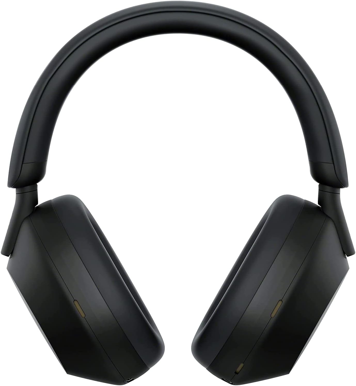 Sony WH-1000XM5 Wireless Noise Canceling Headphones – Auto NC Optimizer, 30-Hour Battery, Alexa Built-In, Black + Deco Gear Pro Audio Headphone Stand (Matte Black/Red)
