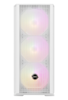 PCS SPECTRUM II ARGB MID TOWER CASE (PWM) *WHITE*