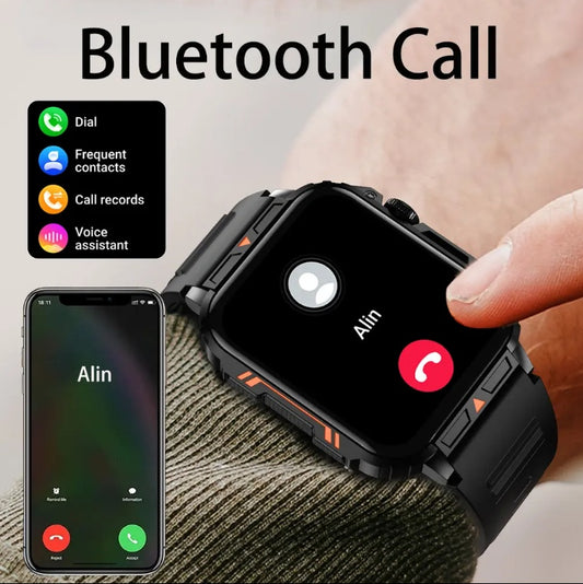 L81 Outdoor Sports Smartwatch – Answer Calls, Fitness Tracker & Waterproof