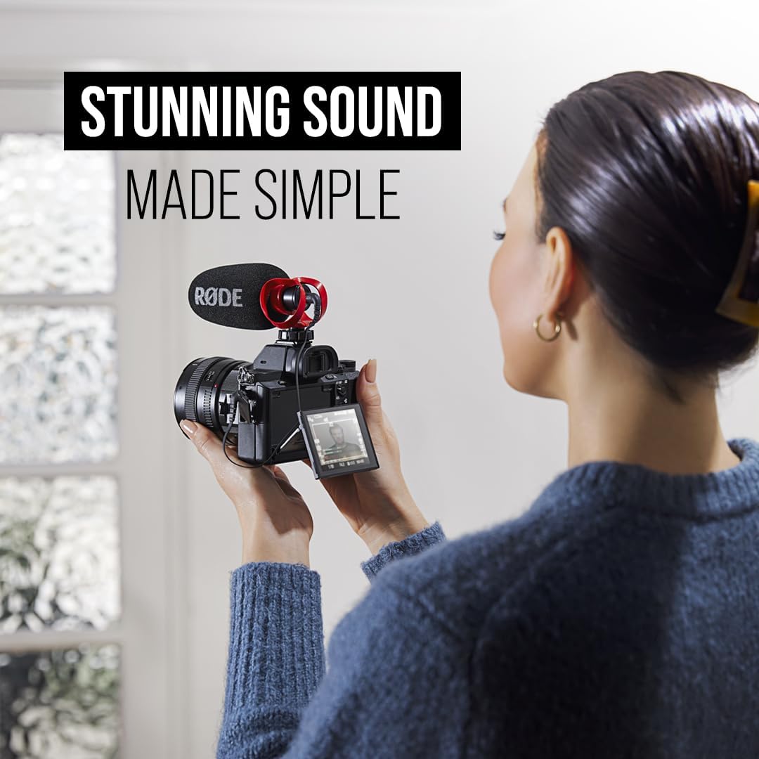 RØDE VideoMicro II Ultra-Compact On-Camera Shotgun Microphone Ideal for Cameras & Mobile Devices | High-Quality Audio Capture | Compact & Lightweight Design