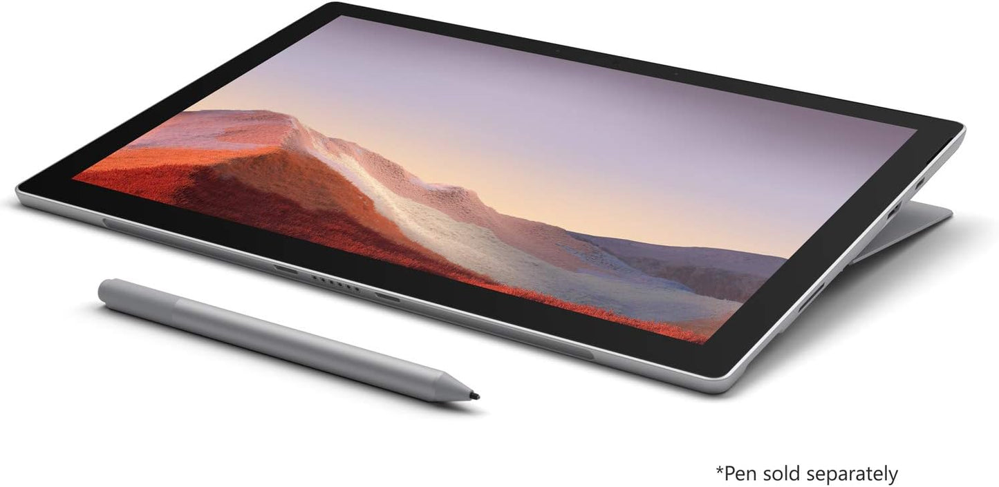 Microsoft Surface Pro 7 – 12.3" Touchscreen 2-in-1 Laptop (10th Gen Intel Core i5, 8GB RAM, 128GB SSD, Platinum) Versatile | Ultra-Portable | Powerful Performance | Windows 11 Ready