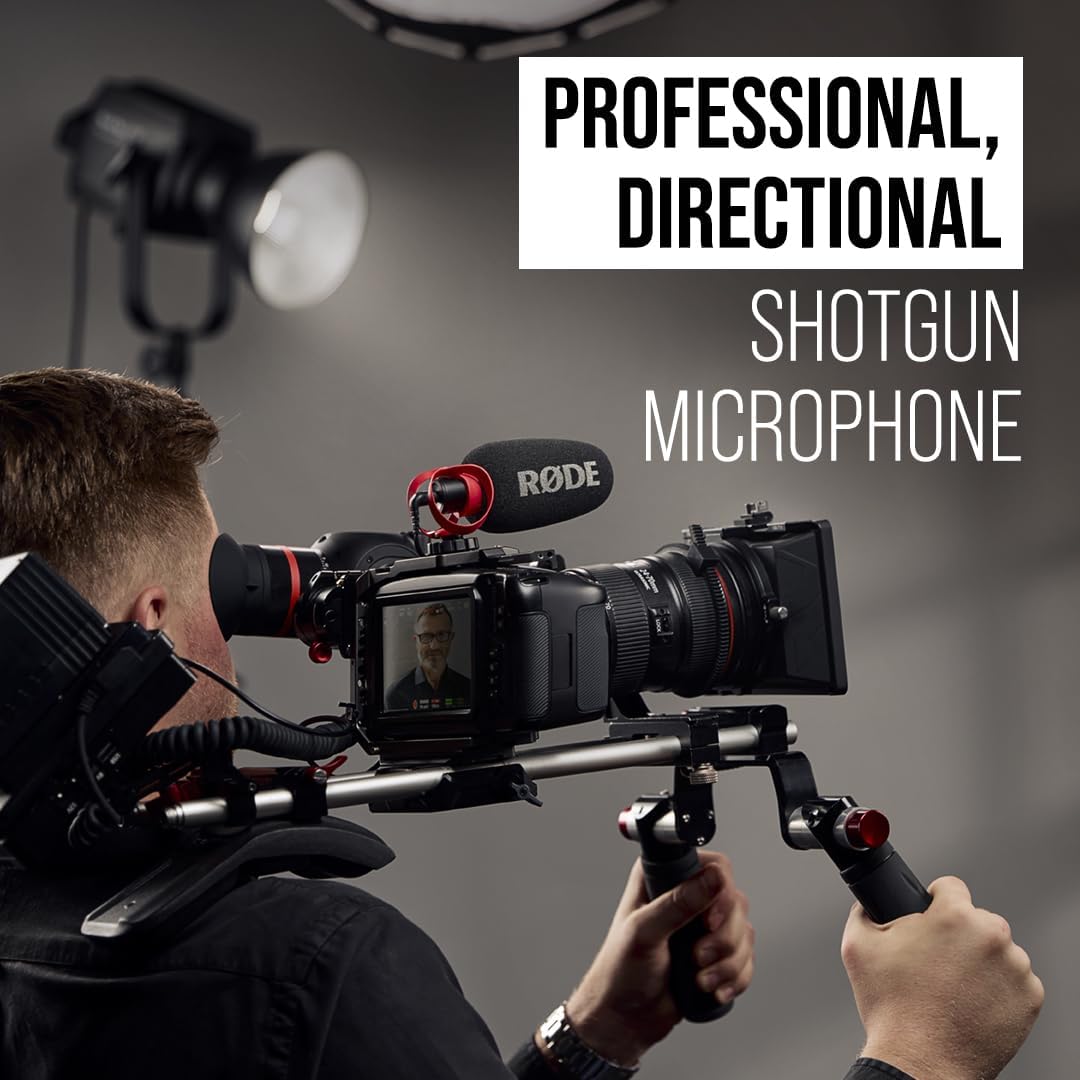 RØDE VideoMicro II Ultra-Compact On-Camera Shotgun Microphone Ideal for Cameras & Mobile Devices | High-Quality Audio Capture | Compact & Lightweight Design
