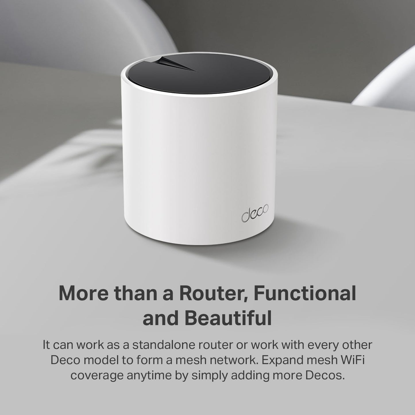 TP-Link Deco X55 Pro AX3000 Wi-Fi 6 Mesh (1-Pack) | 2.5G Ports | Covers Up to 2,500 Sq.Ft | 2023 Release