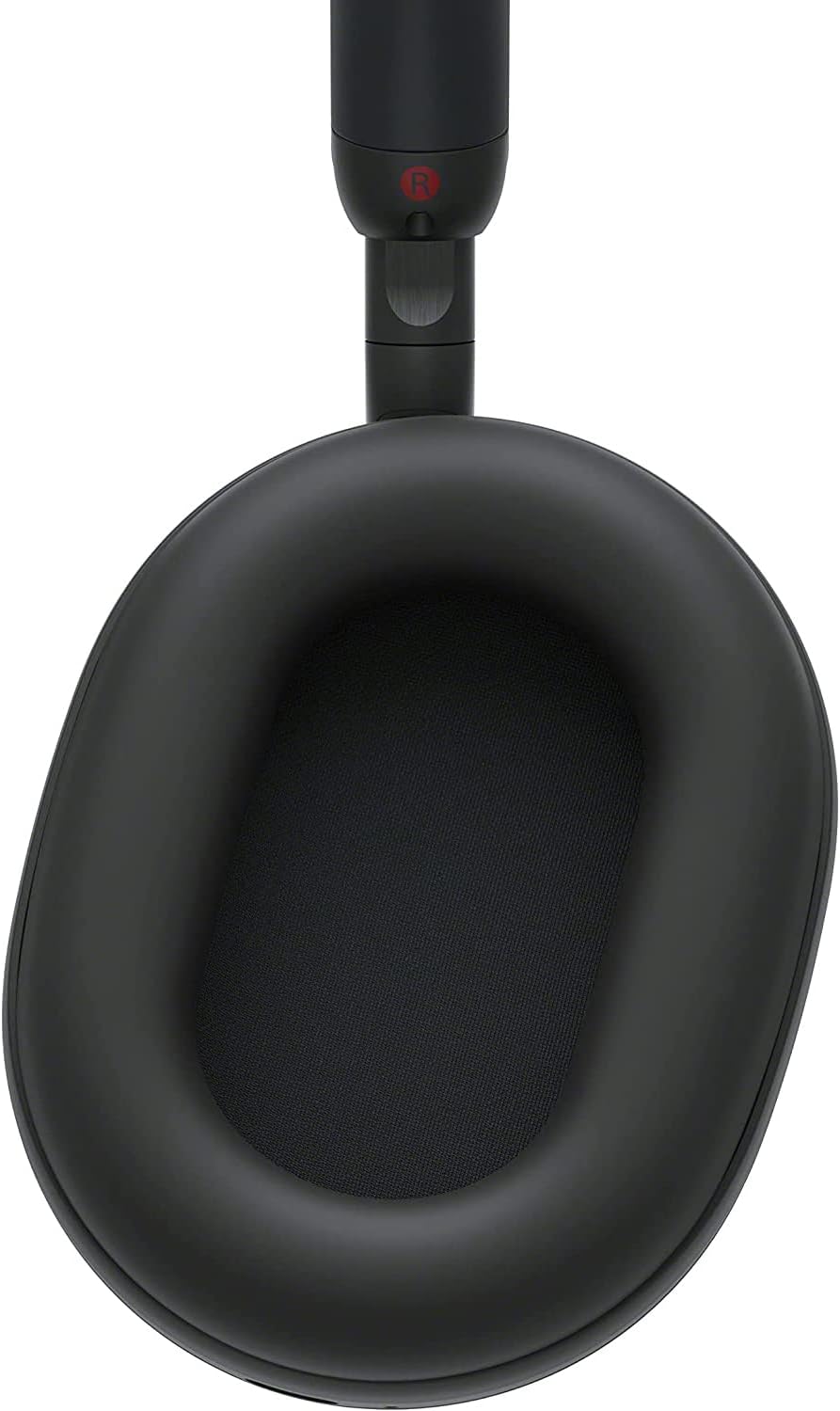 Sony WH-1000XM5 Wireless Noise Canceling Headphones – Auto NC Optimizer, 30-Hour Battery, Alexa Built-In, Black + Deco Gear Pro Audio Headphone Stand (Matte Black/Red)