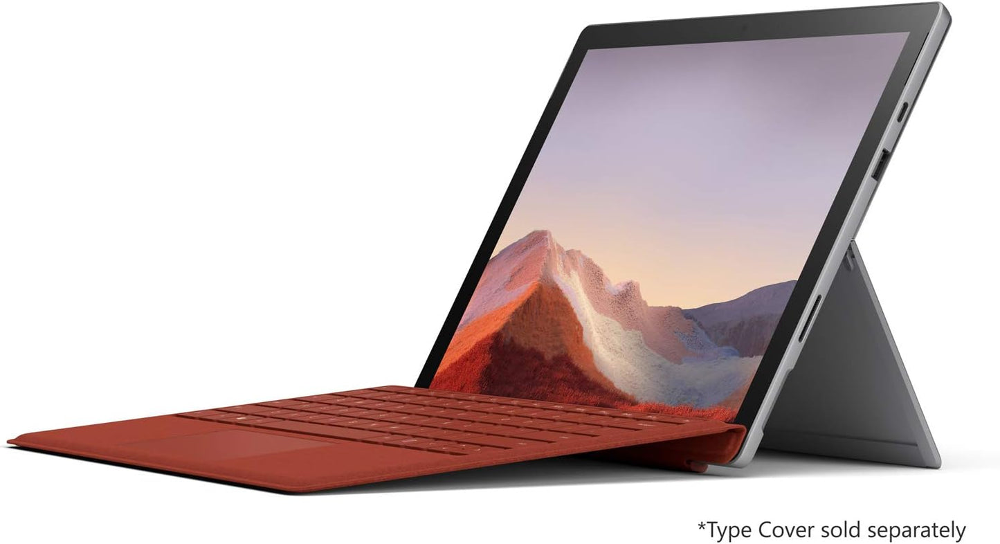 Microsoft Surface Pro 7 – 12.3" Touchscreen 2-in-1 Laptop (10th Gen Intel Core i5, 8GB RAM, 128GB SSD, Platinum) Versatile | Ultra-Portable | Powerful Performance | Windows 11 Ready