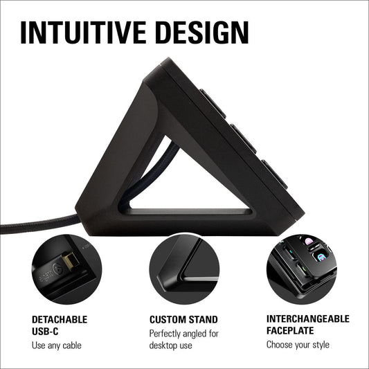 Elgato Stream Deck MK.2 – Studio Controller with 15 Programmable Macro Keys for Streaming, Content Creation, OBS, Twitch, YouTube – Compatible with Mac and PC