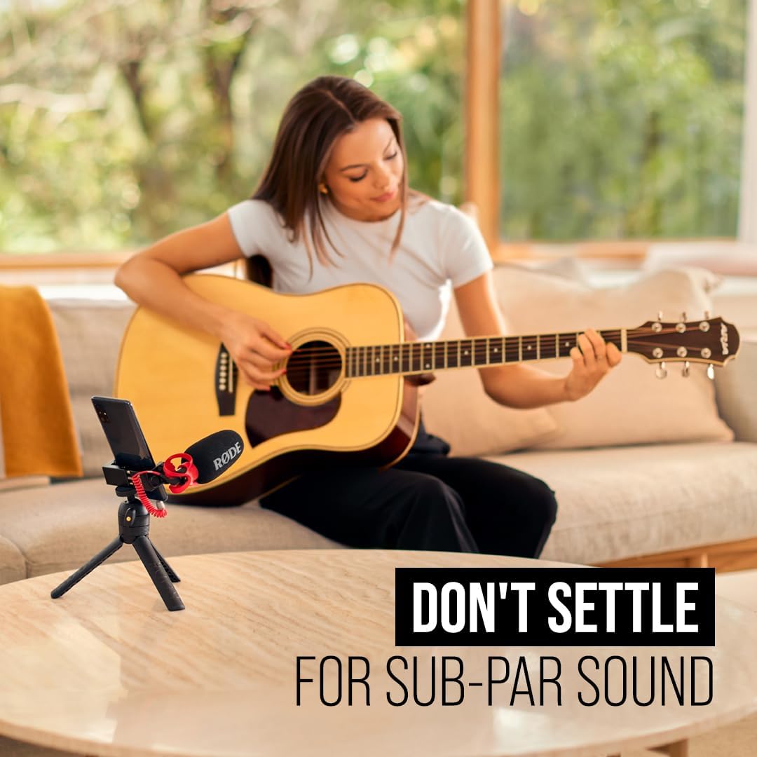 RØDE VideoMicro II Ultra-Compact On-Camera Shotgun Microphone Ideal for Cameras & Mobile Devices | High-Quality Audio Capture | Compact & Lightweight Design