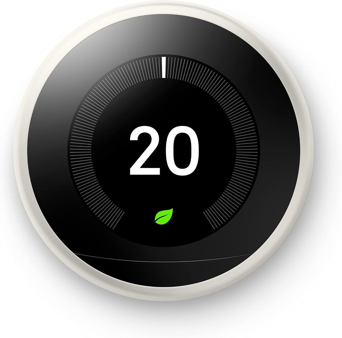 Google Nest Learning Thermostat 3rd Generation (2015) – Smart Programmable Wi-Fi Thermostat for Home, Works with Alexa, Stainless Steel