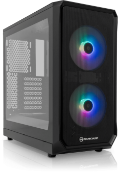 FRACTAL FOCUS 2 ARGB GAMING CASE (BLACK)