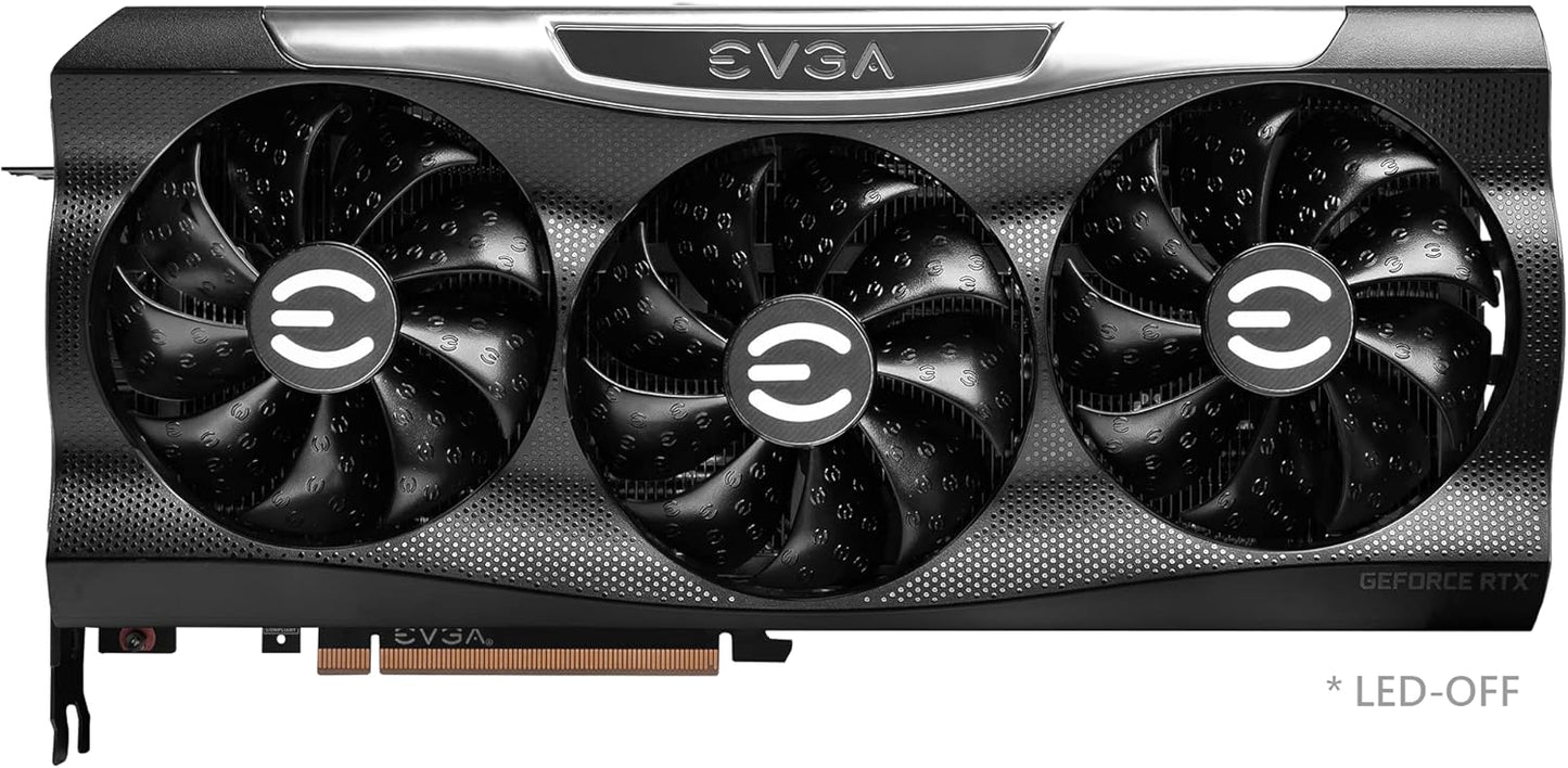 EVGA GeForce RTX 3080 FTW3 Ultra Gaming 12GB GDDR6X – LHR, iCX3 Cooling, ARGB LED, Metal Backplate – 12G-P5-4877-KL