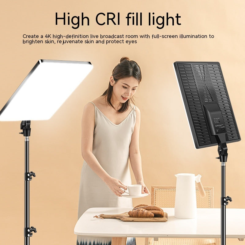 Live Photography Selfie Large Screen Flat Fill Light – Perfect for Streaming & Content Creation