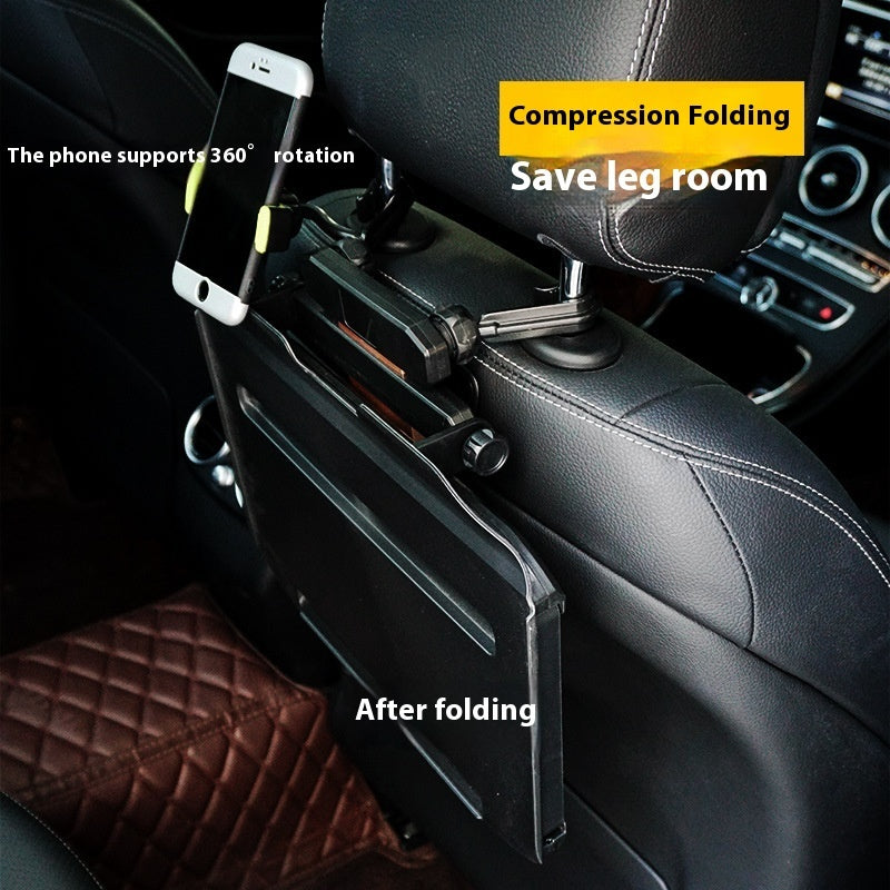Car Dining Table & Laptop Stand – Rear Seat Folding Tray