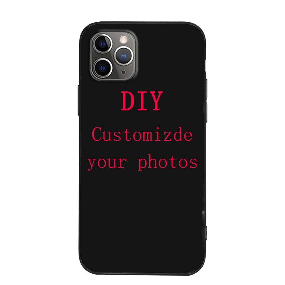 Custom Transparent Phone Case for iPhone | DIY Design