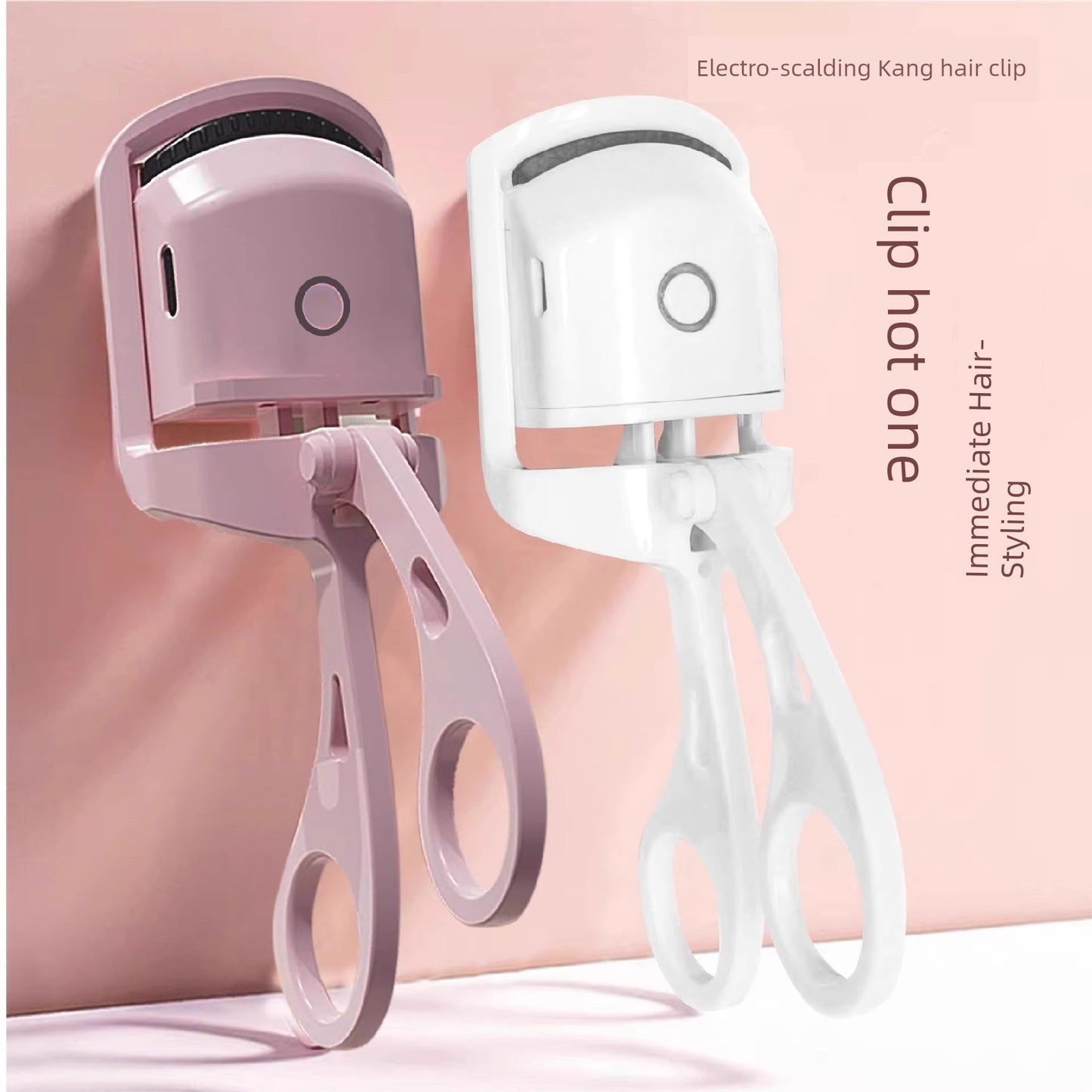 Electric Eyelash Curler – Heated Perming Tool for Long-Lasting Curls | Wide-Angle Clip & Fast Heating