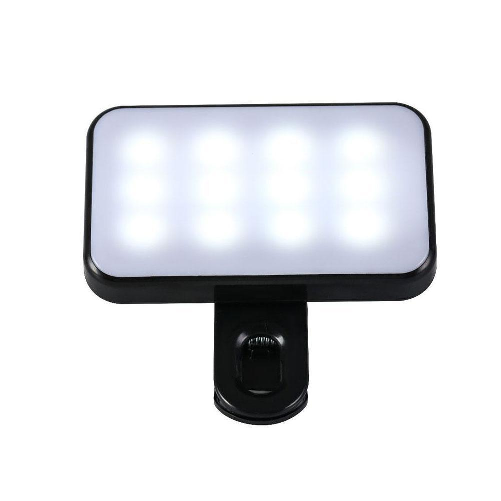 Computer & Mobile Phone LED Selfie Fill Light – Perfect for Video Calls, Streaming & Photography