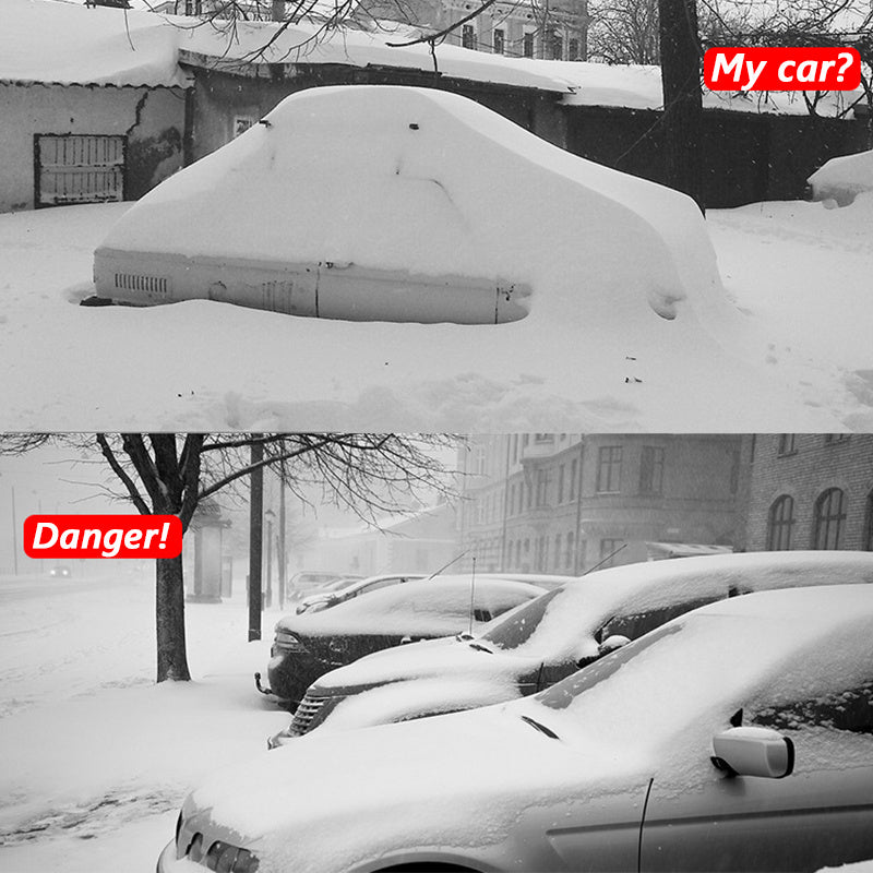 Heatable Snow Removal Shovel for Vehicles