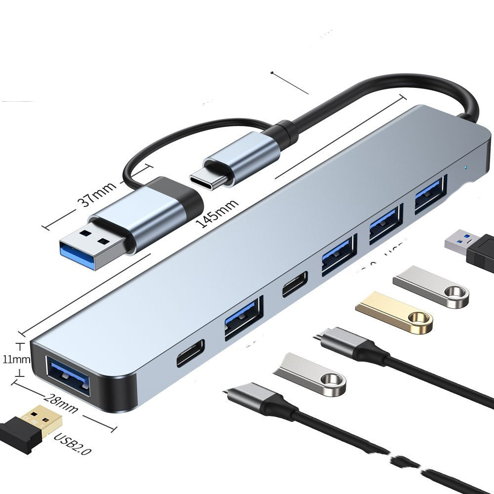 7-in-1 USB Type-C Hub – Multi-Port Adapter with 4K HDMI