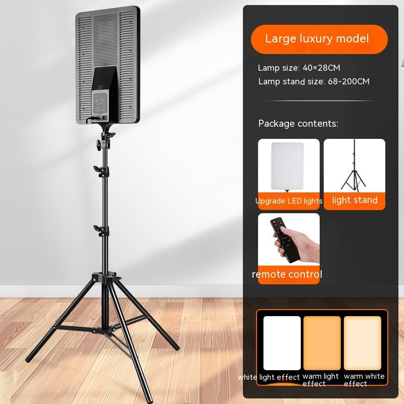 Live Photography Selfie Large Screen Flat Fill Light – Perfect for Streaming & Content Creation