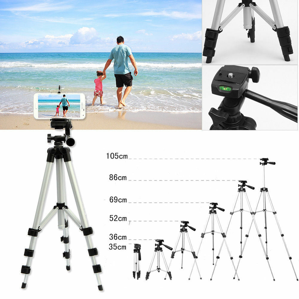 Professional Camera Tripod Stand – Portable & Versatile for Smartphones & Cameras