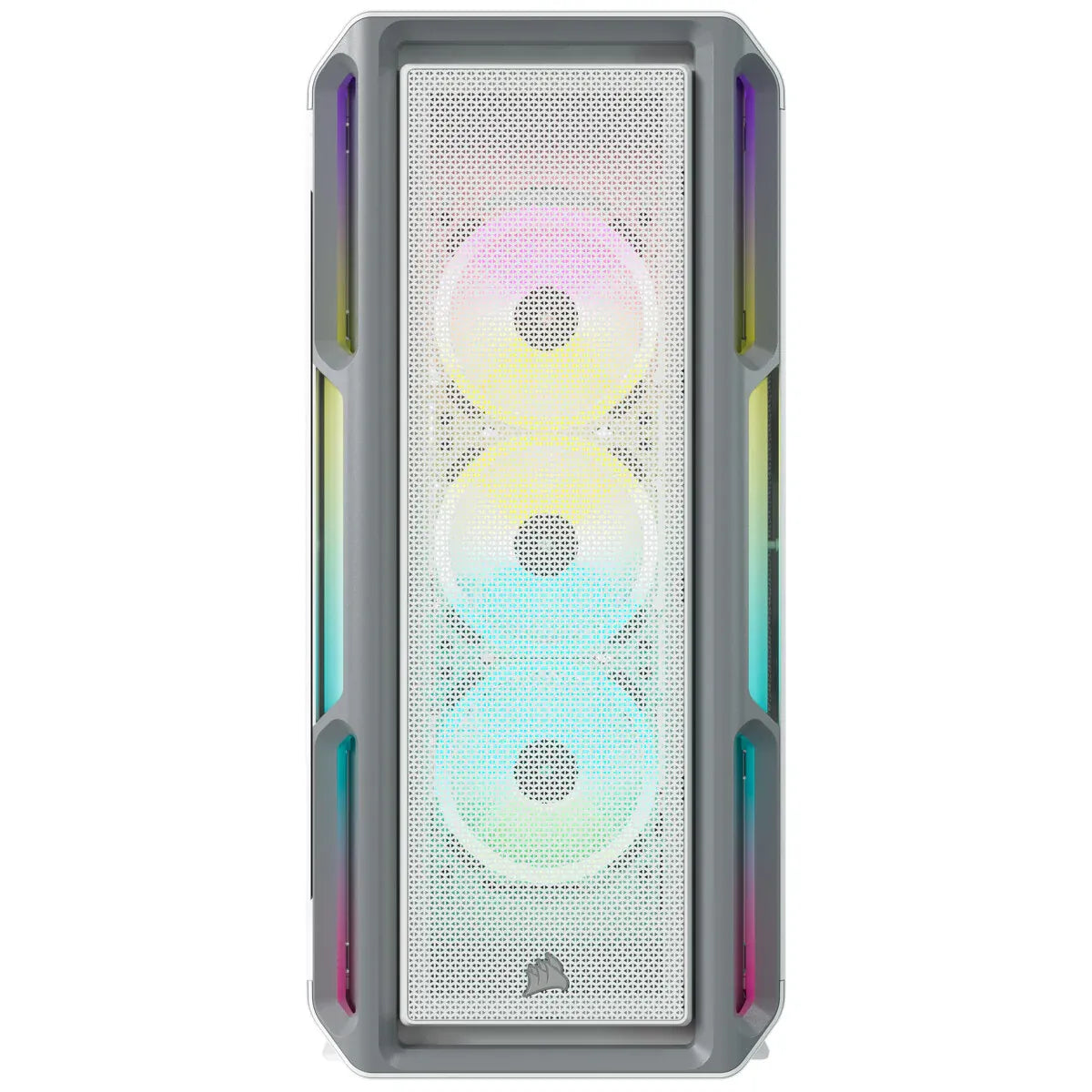 CORSAIR iCUE 5000T RGB MID TOWER GAMING CASE - WHITE