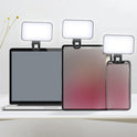 Computer & Mobile Phone LED Selfie Fill Light – Perfect for Video Calls, Streaming & Photography