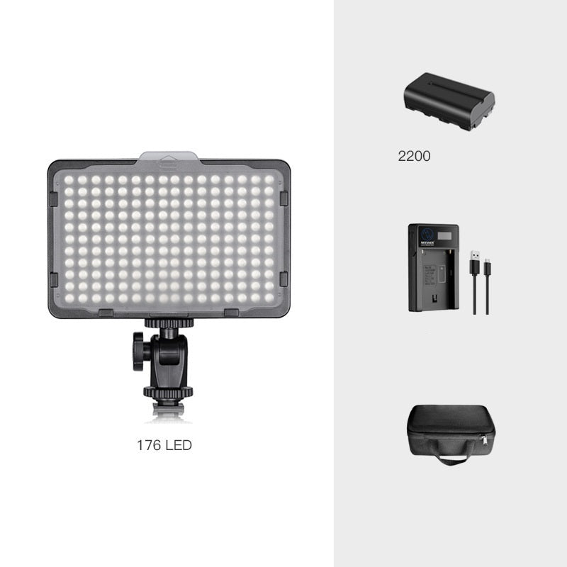 SLR Camera Fill Light – Live Studio Microfilm Lamp with 190cm Stand