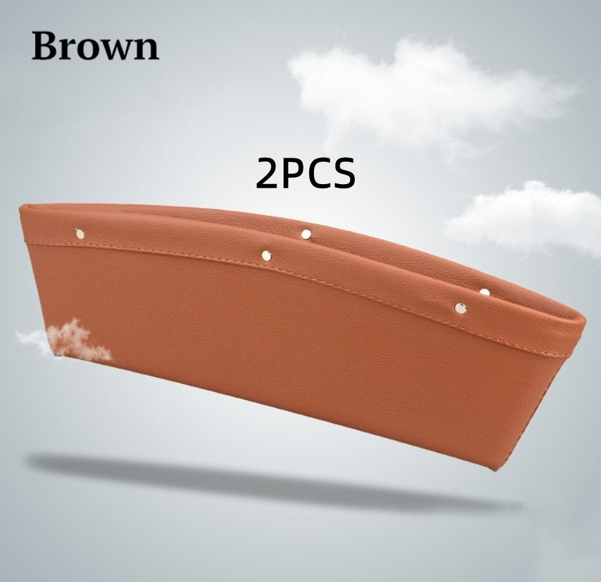 Car Organizer Box – PU Leather Seat Gap Storage Bag