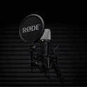 RØDE NT1 5th Generation Studio Condenser Microphone – Large-Diaphragm Mic with XLR & USB Outputs, Shock Mount & Pop Filter – For Music, Vocals, Podcasting (Black)