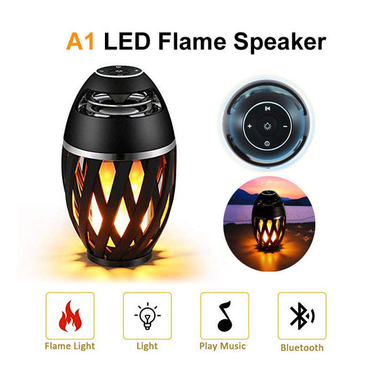 Flame Bluetooth Speaker – Stylish Home Décor & Sound