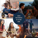 Flame Bluetooth Speaker – Stylish Home Décor & Sound