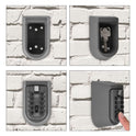 Outdoor Waterproof Key Safe Box – Secure Wall-Mounted 4-Digit Code Lock
