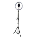 Universal Aluminum Tripod Stand – Portable & Flexible | Compatible with iPhone, Ring Light & Cameras
