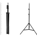 Universal Aluminum Tripod Stand – Portable & Flexible | Compatible with iPhone, Ring Light & Cameras