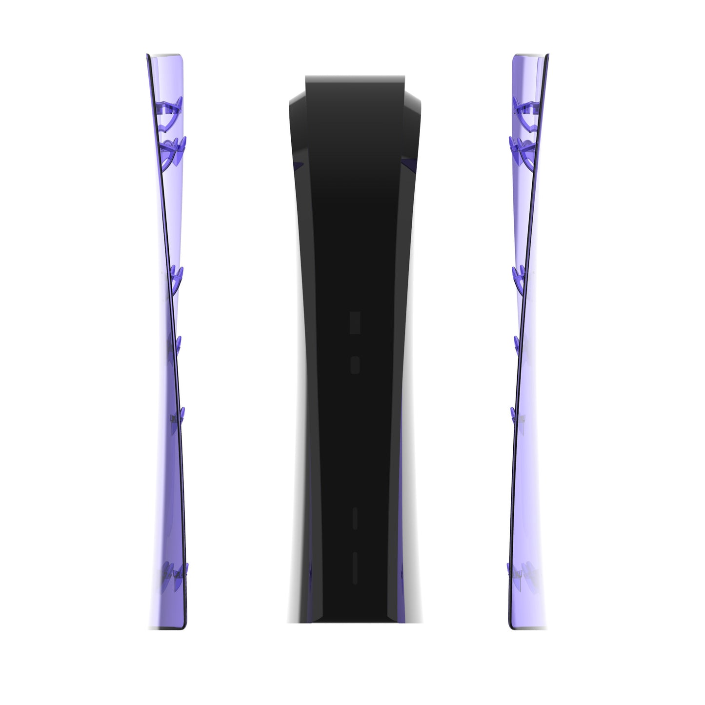 Transparent Hard Shell Case Cover for PS5 DE