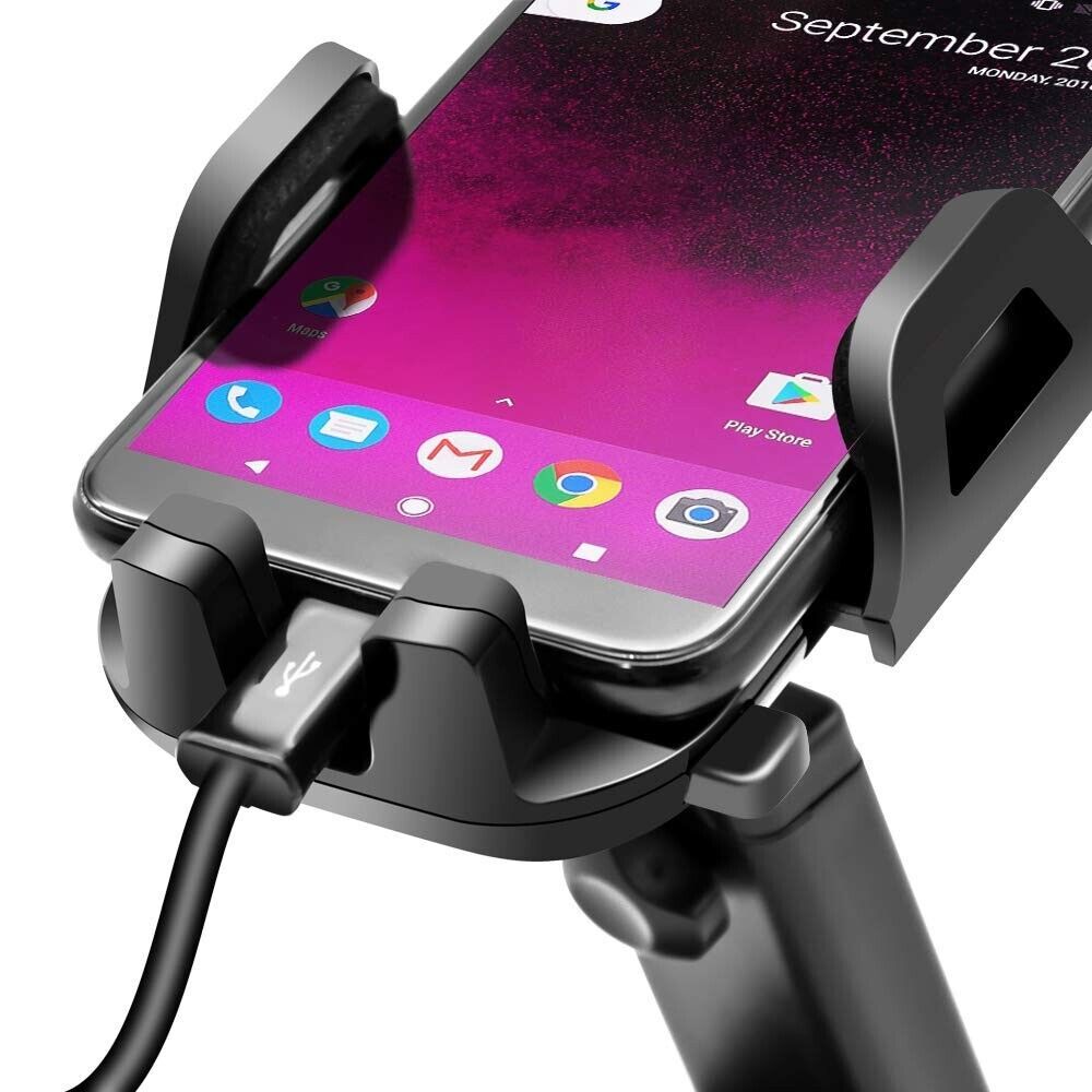 Universal Car Phone Holder – 360° Rotating Windshield & Dashboard Mount