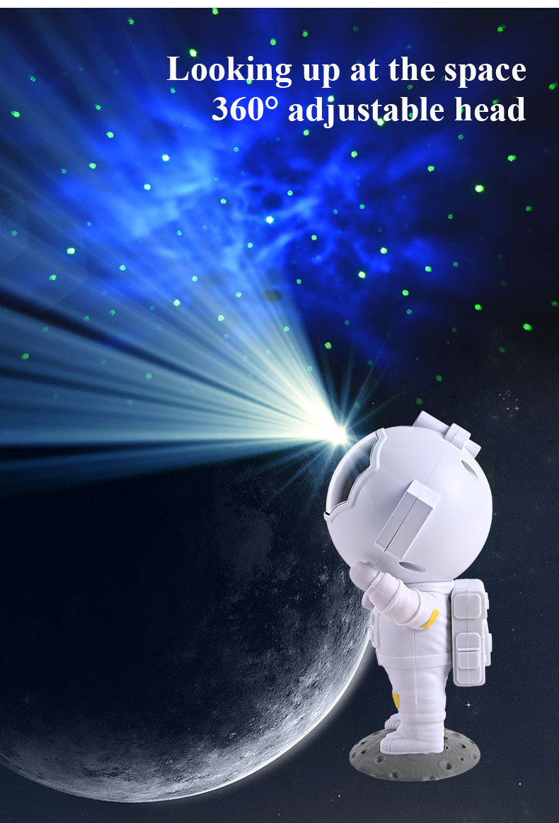 Astronaut Galaxy Star Projector – Starry Sky Night Light