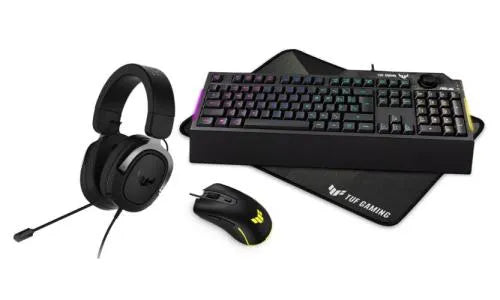 ASUS K1 Keyboard, M3 Gen II Mouse, H3 headset