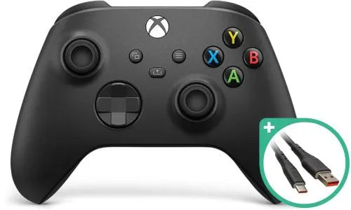 XBOX Wireless V2 BLACK + Cable