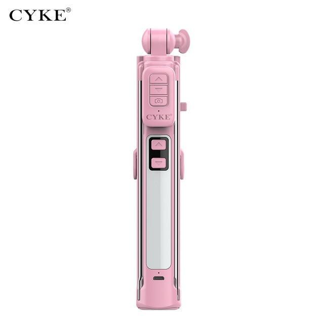360° Fill Light Selfie Stick with Bluetooth Remote & Tripod