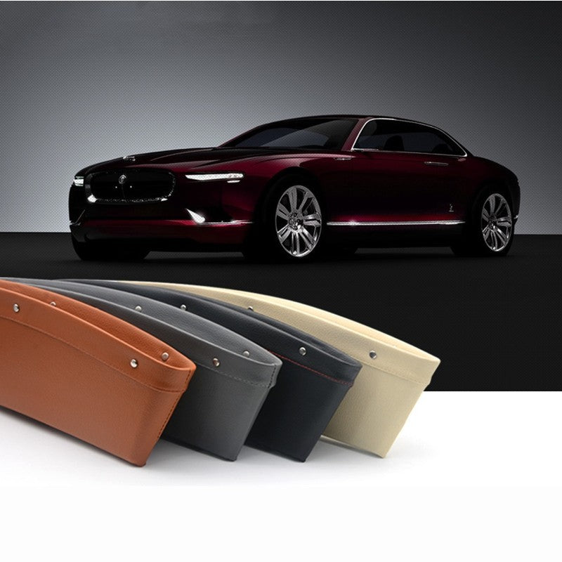 Car Organizer Box – PU Leather Seat Gap Storage Bag