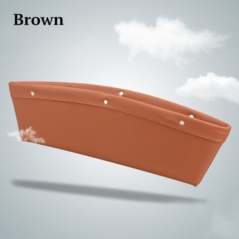 Car Organizer Box – PU Leather Seat Gap Storage Bag