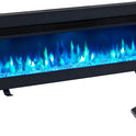 Dilton 40"/102Cm 3 in 1 Electric Fireplace, Freestanding, Wall Mounted, Recessed, 9 Colour Flame Effect, Media Wall Compatible, 900W - 1800W Heater, Remote Control