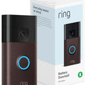 Battery Doorbell, Head-To-Toe Video, Live View with Two-Way Talk, and Motion Detection & Alerts (2024 Release), Venetian Bronze